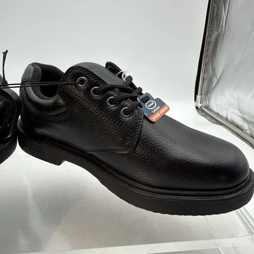 Dr Scholls Careers Dave Slip Oil Resistant Black Work Shoes Mens Size 7.5 Wide
